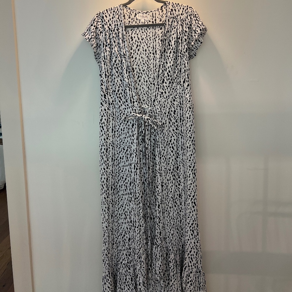 XIX Palms Ibiza Wrap Maxi Dress